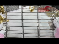 واجهة الزخرفية المعماري شبكة الأسلاك المنسوجة النسيج المرونة