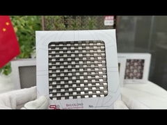 النحاس العتيق المعماري الشبكة المعدنية الزخرفة واجهة سطح ناعم