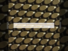 الشبكة المعمارية الأنيقة من الفولاذ المقاوم للصدأ للسقوف المعلقة والمعلقة مع مظهر خاص