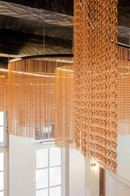 12x24mm حجم السلسلة الألومنيوم السلسلة شاشة الذباب مع 60٪ منطقة مفتوحة و 1.2mm قطر الأسلاك للحماية من الحشرات