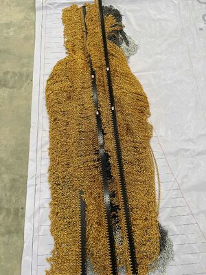 شاشة طائرة من الألومنيوم المتين مثالية للاستخدام الصناعي، توفر حماية فعالة من الحشرات وأداء يدوم طويلاً