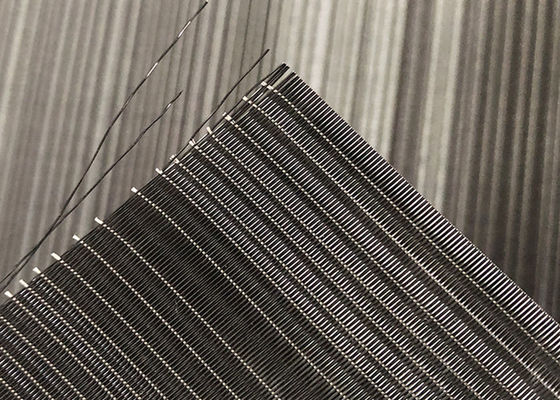 ISO 2.5m مطلي بالأسلاك السوداء شاشة زجاج مغلف لأغطية الجدران