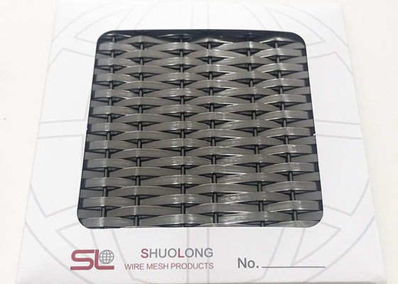 3.6mm أسود اللون Ss304 شبكة الصلب العمارة للوحات الزخرفية
