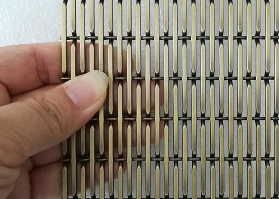 3 مم الأسقف المعمارية شبكة معدنية 45.7٪ منطقة الافتتاح