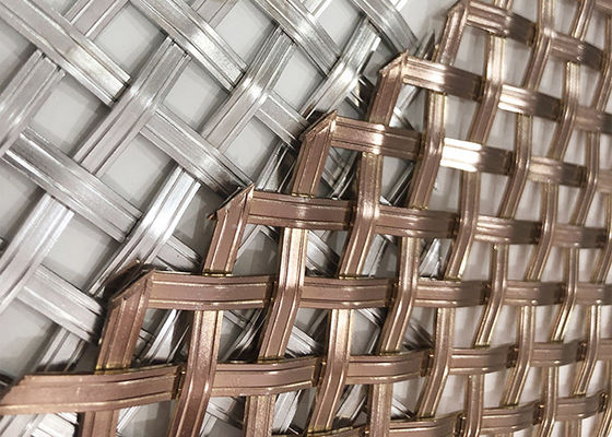 لوحة 1.2-5.0mm شبكة الصلب المعمارية للديكور الداخلي / الخارجي