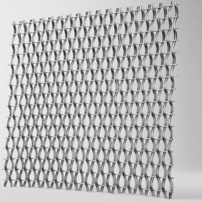 0.5mm-2.0mm ديكور شبكة الأسلاك المنسوجة الهولندية التعبئة والتغليف في الكرتون