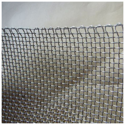 PVC مغلفة 0.5mm Dia قفل Crimp سلك الشبكة الفولاذ المقاوم للصدأ