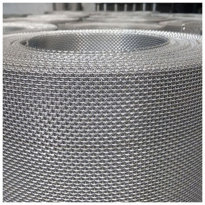 PVC مغلفة 0.5mm Dia قفل Crimp سلك الشبكة الفولاذ المقاوم للصدأ