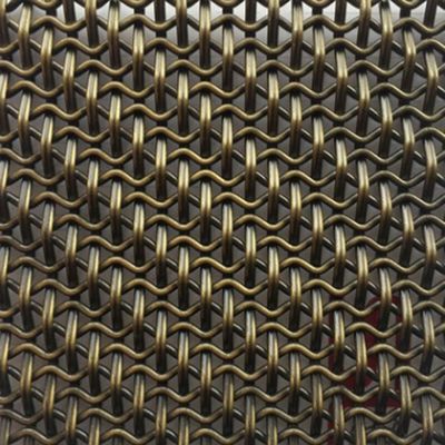 ألواح معدنية منسوجة من الفولاذ المغلف قطر الأسلاك 0.5mm-6mm