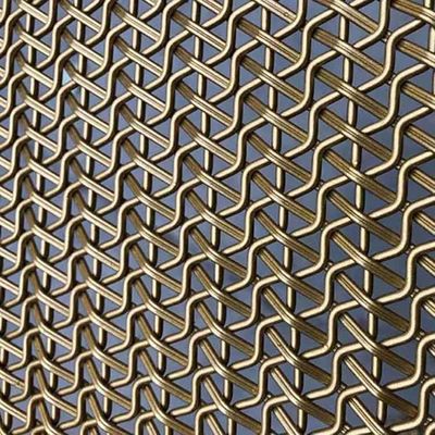 ألواح معدنية منسوجة من الفولاذ المغلف قطر الأسلاك 0.5mm-6mm
