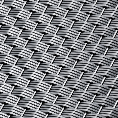 ألواح معدنية منسوجة من الفولاذ المغلف قطر الأسلاك 0.5mm-6mm