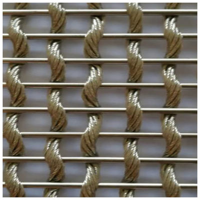 أنوديزينج Twill Weave الألواح الشبكة المنسوجة مقاومة للحريق