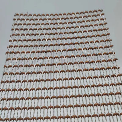 عرض 0.5-2m شبكة سلك داخلية مع لون PVC للقسم