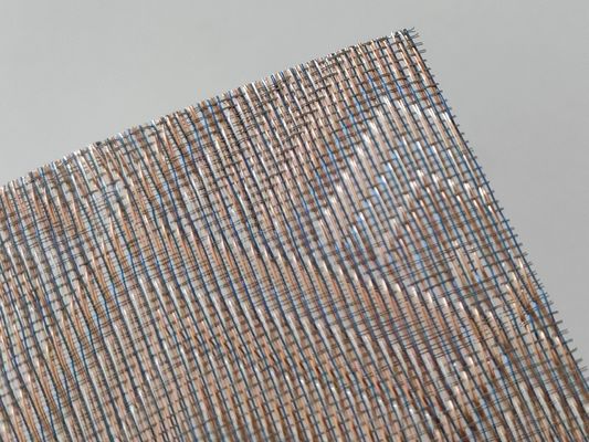 0.8 ملم سمك زجاج شبكة مطوية Pvdf طلاء للصناعة