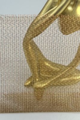 مرونة عالية الزخرفية الشبكة السلكية المنسوجة للسقف المعماري