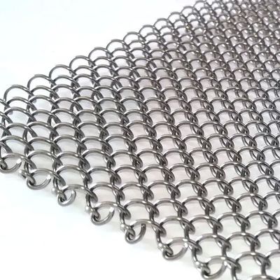 5 ملم قطر السلك حزام الشبكة الحلزونية شهادة ISO9001 الطول 1m-36m العرض 6m
