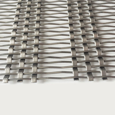 0.8mm 2.0mm قطر الأسلاك الفولاذ المقاوم للصدأ الشبكة المعمارية سهلة التثبيت