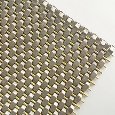 قطر السلك 0.8mm 2.0mm لوحة الشبكة الفولاذ المقاوم للصدأ النسيج العادي للجدار الغطاء