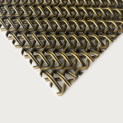 نوع النسيج النسيج الهولندي الزخرفي الشبكة السلكية المنسوجة الحجم 2mm-100mm دائمة