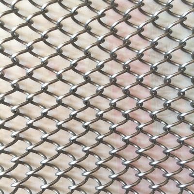 ديكورات الداخلية 80 ٪ مساحة مفتوحة ملفات المعدنية مع الطول المخصص و 9 ملم سلك الموقع شهادة ISO9001