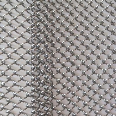 ديكورات الداخلية 80 ٪ مساحة مفتوحة ملفات المعدنية مع الطول المخصص و 9 ملم سلك الموقع شهادة ISO9001