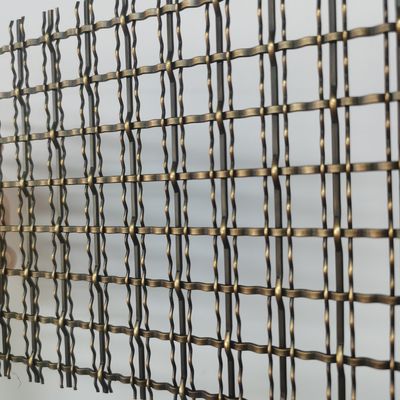 مقاومة للتآكل البرونزية الصلب المقاوم للصدأ الشبكة السلكية المنسوجة للخزانات