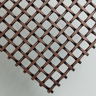 ألواح الشبكة المعمارية الداخلية الحائط المنسوج بالمعدن