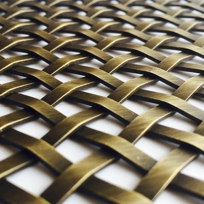 الجودة الممتازة الزخرفية الشبكة المعدنية لتصميم الباب الخزانة تقدم الدورة الهوائية المتفوقة