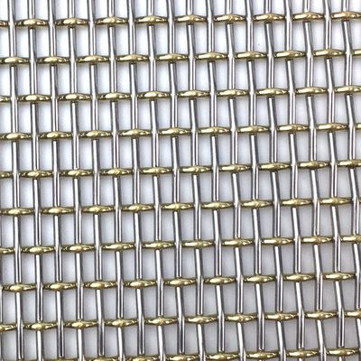 شبكة معدنية قابلة للتخصيص من الفولاذ المقاوم للصدأ للزخرفة الصلبة في التصميم الداخلي والخارجي