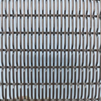 شبكات شبكة سلكية زخرفية مقاومة للحريق مع معالجة سطحية PVDF