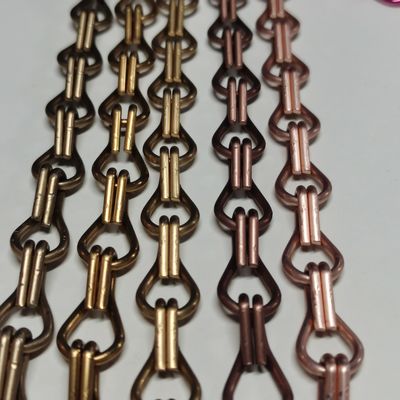 15.7mm x 8.85mm حجم الستائر المعدنية مع نمط الألومنيوم المخصص