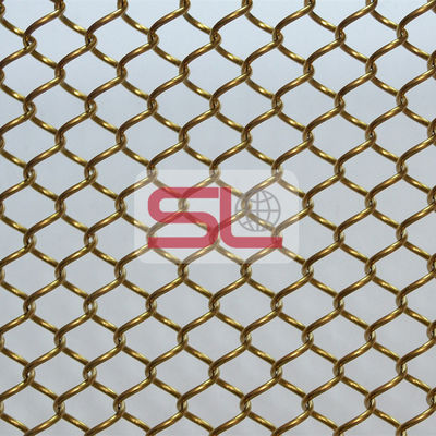 9mm Wire Pitch Aluminum Metal Coil Drapery Painting خفيف الوزن