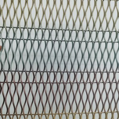 الشبكة المعدنية القابلة للتخصيص الإعدادات العامة العرض 0.6m-2.4m مصممة خصيصا