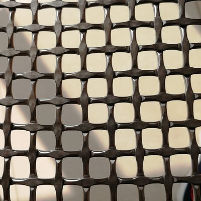 منظمة الصحة العالمية (ISO9001) معتمدة الشبكة الماسية المنسوجة 42.2% مساحة فتح للصناعات الثقيلة
