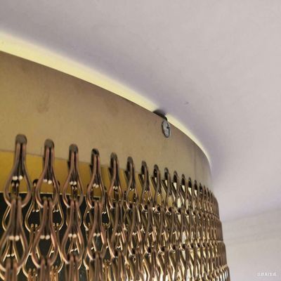 ستارة باب شبكية معدنية قوية ومتينة لمكافحة الحشرات والآفات