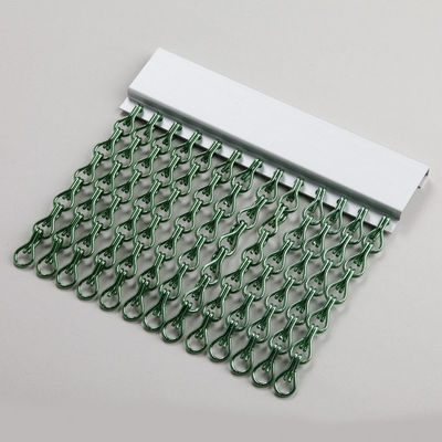 ستارة باب شبكية معدنية قوية ومتينة لمكافحة الحشرات والآفات