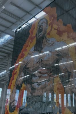 الشاشة الذبابية الألومنيوم سلسلة قوية ودائمة مثالية في مصانع معالجة الأغذية