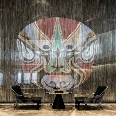 Custom Curtain Pattern Chain Fly Screen for Superior Insect Control