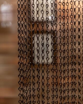 شاشة ذبابة بسلسلة ألومنيوم بمسافة 24 مم مع سهولة التركيب وتهوية جيدة للحماية من الحشرات