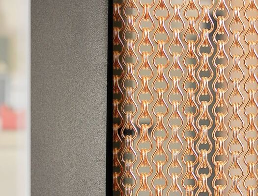 شاشة الذباب بالسلسلة من الألومنيوم بـ 60% من المساحة المفتوحة وقطر السلك 1.2 ملم لحماية الحشرات التي يمكن إعادة استخدامها