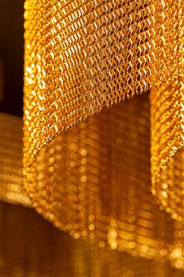 12x24mm حجم السلسلة الألومنيوم السلسلة شاشة الذباب مع 60٪ منطقة مفتوحة و 1.2mm قطر الأسلاك للحماية من الحشرات