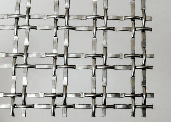 معقوص شبكة الأسلاك المنسوجة المعمارية SS 3.3mm للخزائن