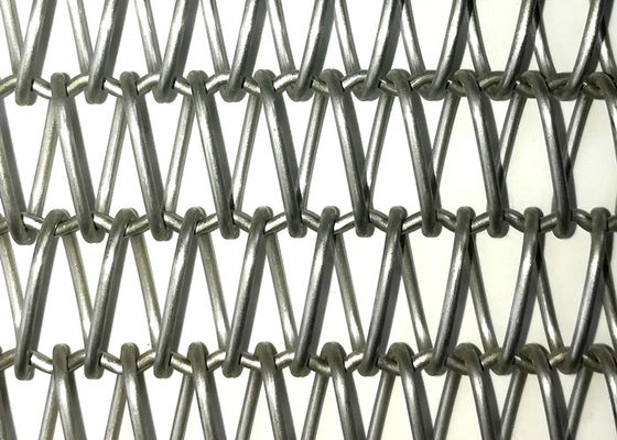 0.5mm-2.0mm قطر السلك الشبكة السلكية الحلزونية مع شهادة SGS / العرض 0.5m-2.0m