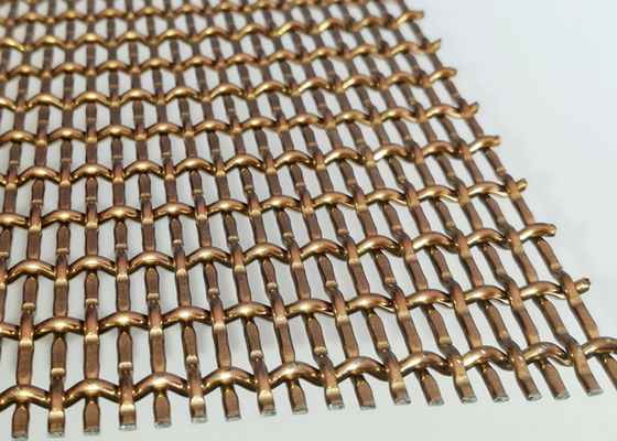 SHUOLONG 3.2mm شاشات معدنية معمارية ديكور شبكة سقف مضاد للصدمات