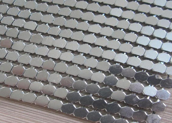 الفولاذ المقاوم للصدأ Oilproof 7mm معدن الترتر النسيج الخارجي والداخلي