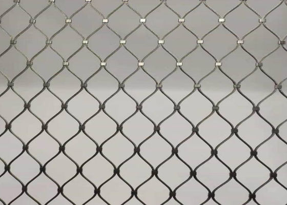 8 م أنتيوير الماس المنسوجة شبكة سلكية OEM مع مشبك الشريط