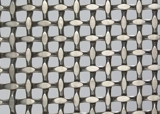 Art Signage Fine 8m X4m معماري منسوج شبكة سلكية 316 الفولاذ المقاوم للصدأ