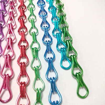 سلسلة معدنية ذبابة آفة حشرة شاشة الباب الستار الحشرات شاشة ذبابة الستار سلسلة وصلة شاشة الستار