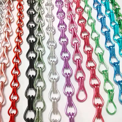 سلاسل الألومنيوم الستارة الشاشة الطائرة متانة الأبواب الشاشة المهبلة