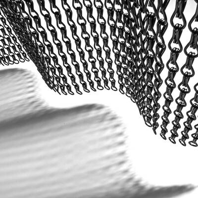 شاشة ذبابة بسلسلة ألومنيوم بمسافة 24 مم مع سهولة التركيب وتهوية جيدة للحماية من الحشرات